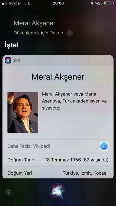 siri nin meral akşeneri maria yapması