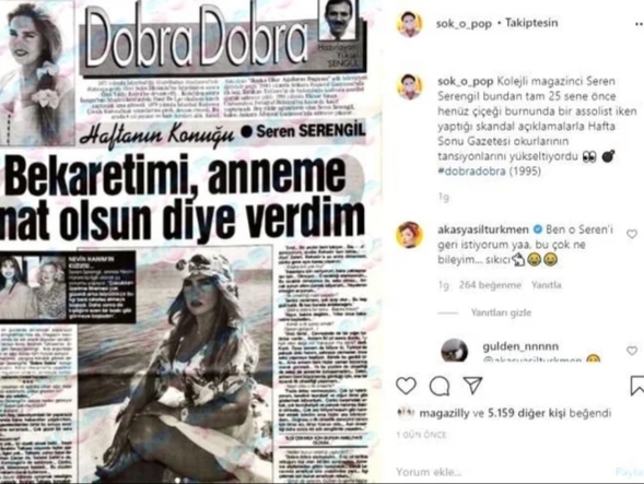 seren serengil in bekaret itirafı