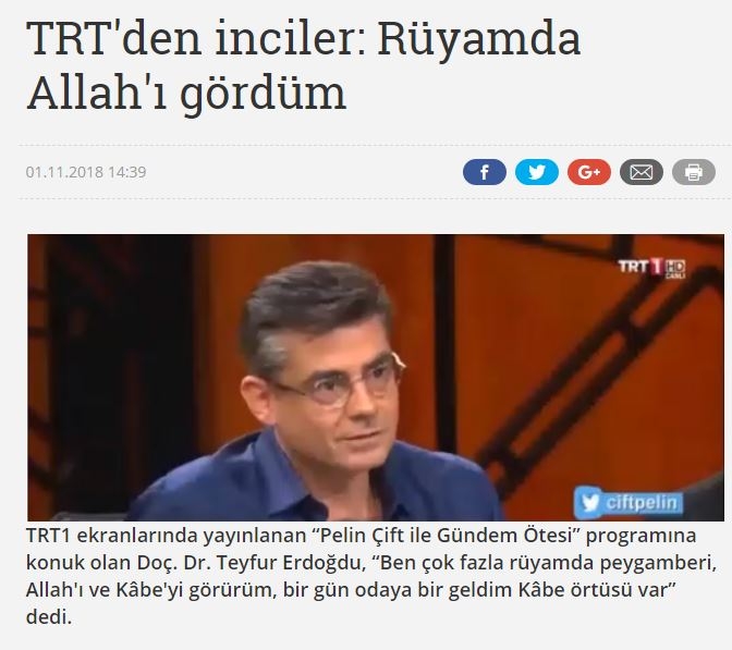 rüyamda allah ı gördüm