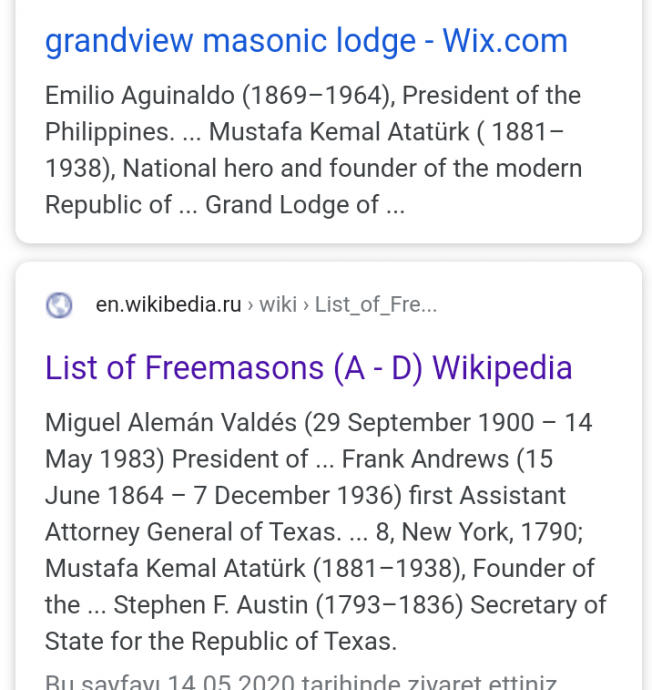 atatürk ün mason oldugu gerceği
