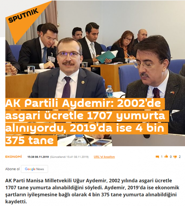 2002 de 1707 2019 da 4375 tane yumurta alınıyor