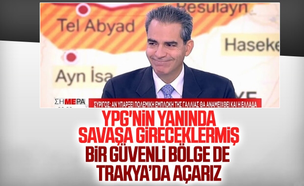 yunanistan dan ypg ile ittifak açıklaması