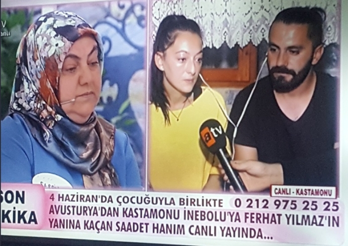 esra erol da tiktokçu adama kaçan gurbetçi kadın