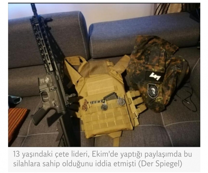 neonazi çetesinin 13 yaşındaki çocuk lideri