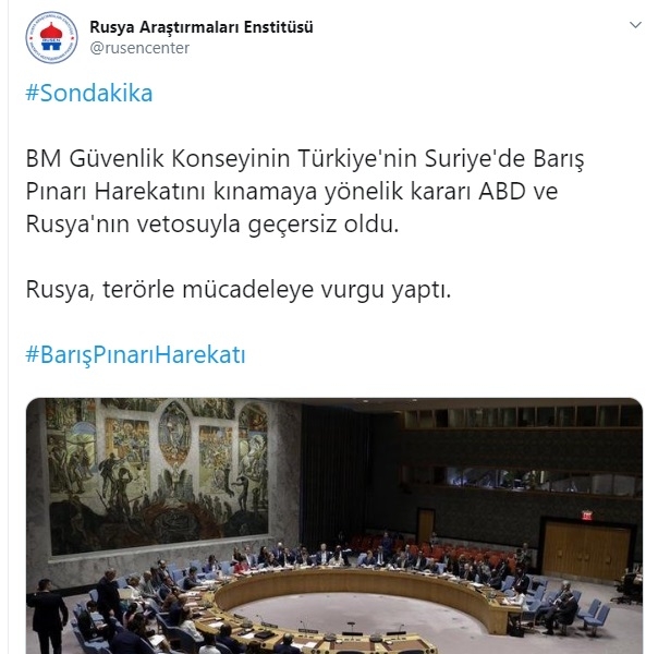 türkiye yi kınamayı rusya ve abd nin veto etmesi
