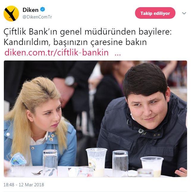 çiftlik bank genel müdürünün kandırıldım demesi
