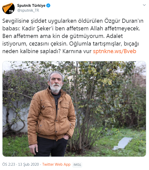kadir şeker in öldürdüğü adamın babasının sözleri