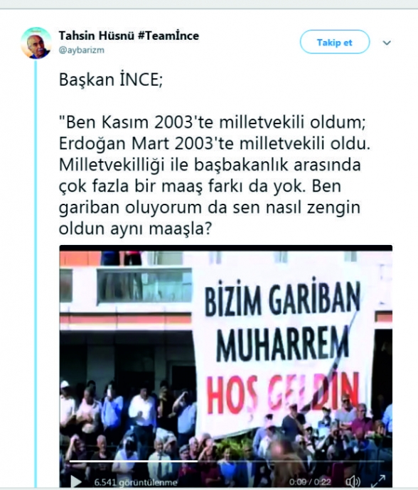 muharrem ince den recep tayip erdoğan a zor soru