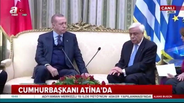 yunan cbnın r tayyip erdoğan karşısındaki ezikliği