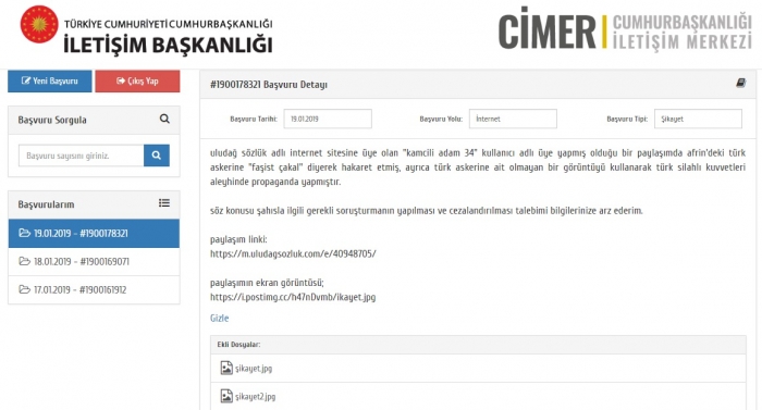şikayet edilince entryi değiştiren kürtler