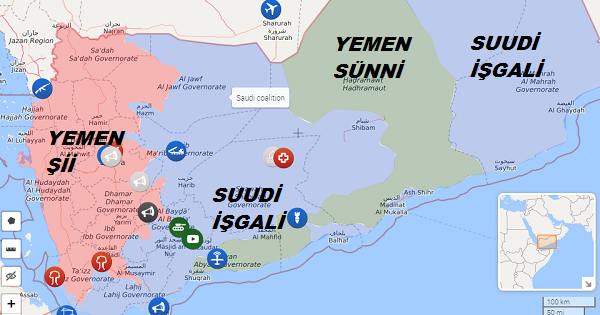 suudi arabistan ın yemen işgali