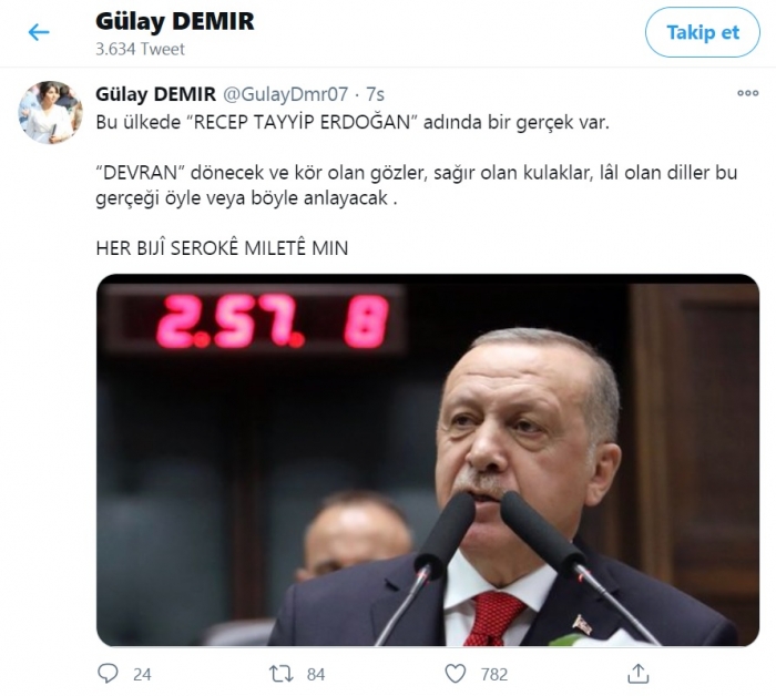 şehit kızının açılımcı müptezellere verdiği ayar
