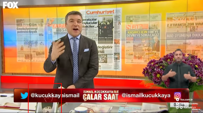 i küçükkayanın programını atatürk ile sunması
