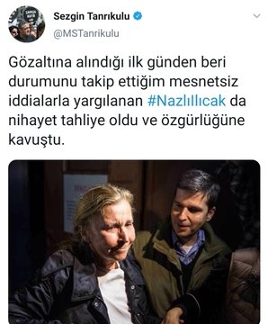 sezgin tanrıkulu nun fetö tahliyelerine desteği