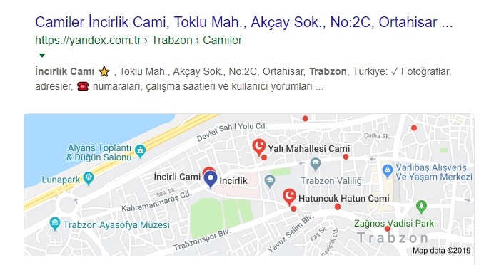 30 ağustos trabzon müftülüğü ve incirlik camii