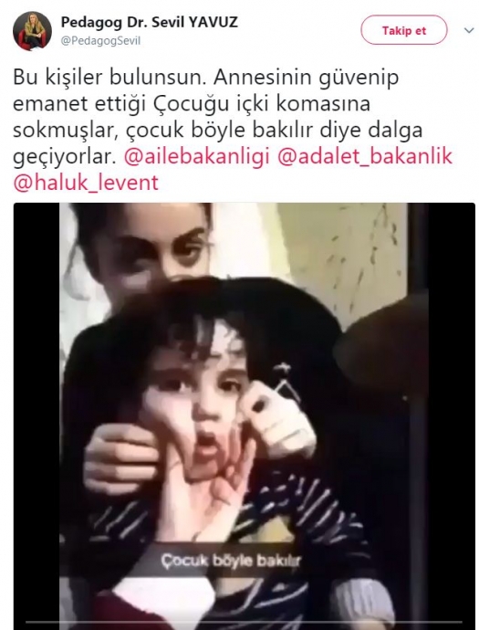 emanet çocuğu içki komasına sokan kadınlar
