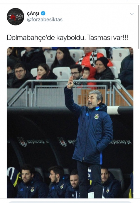 çarşı nın yaptığı aykut kocaman paylaşımı