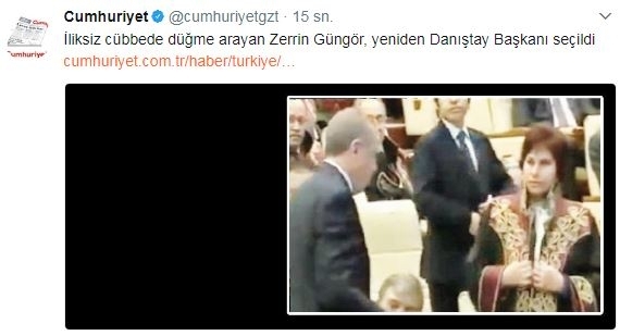 danıştay başkanının kızına yapılan müthiş torpil