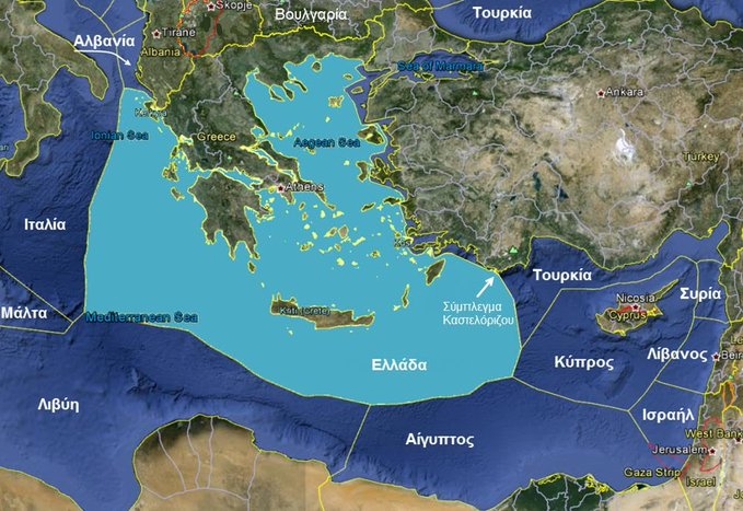 yunanistan ın münhasır ekonomik bölge haritası