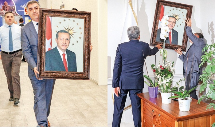 van valisinin rte posteri ile şovu