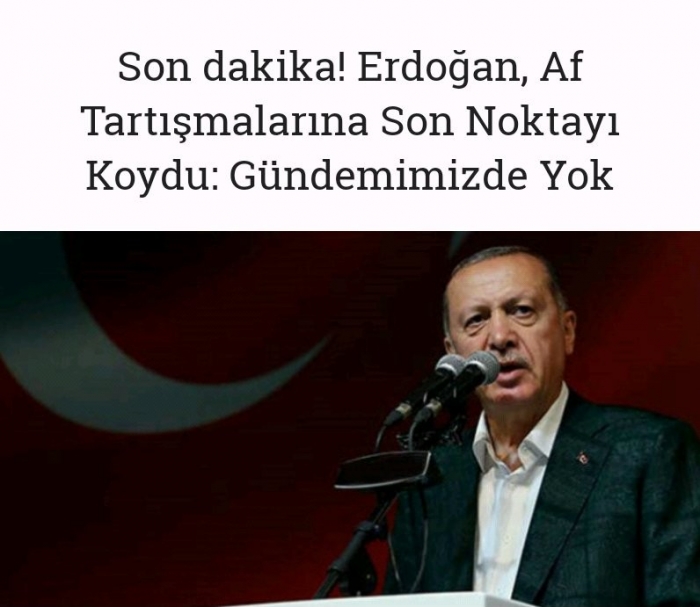 devlet bahçeli ye üçüncü af yanıtı