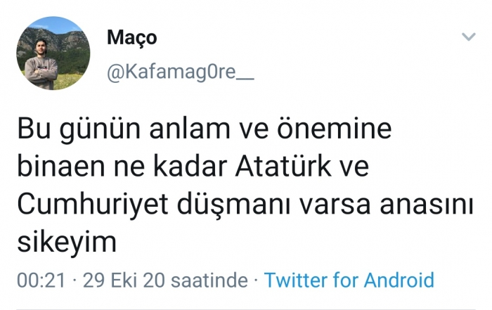 şakirtlerin 29 ekim hazımsızlığı