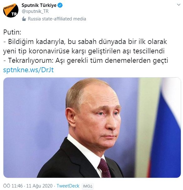 rusya nın corona virüs aşısını bulması