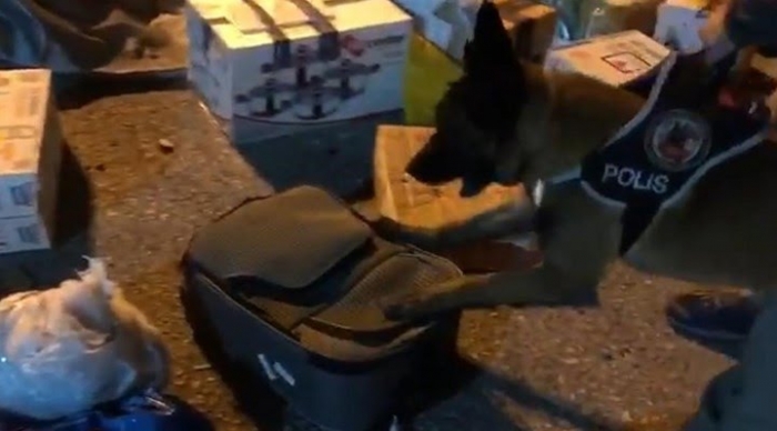kargo aracında 34 bin uyuşturucu hap bulunması