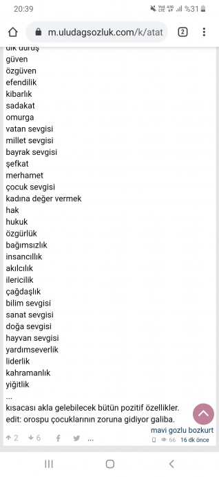 uludağ sözlük atatürk düşmanıdır