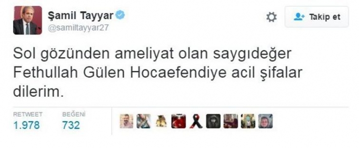 akp ve fetö yıllarca beraberdi diyen kara cahil