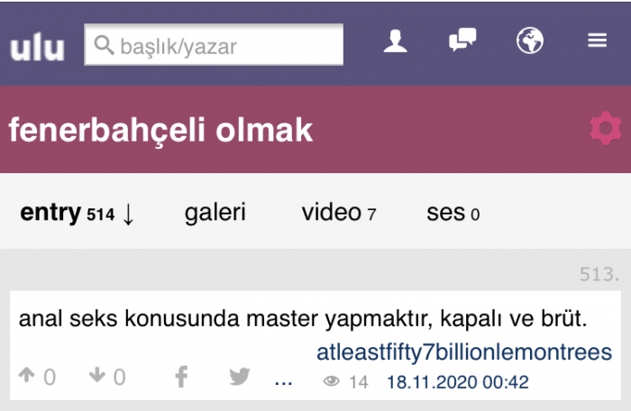 fenerbahçeli olmak