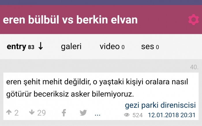 eren bülbül şehit değildir diyen terör beslemesi