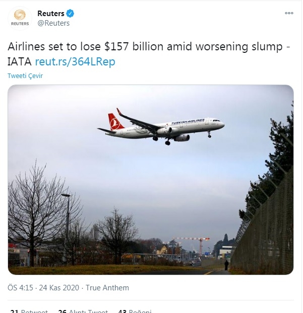 reuters haber ajansının yaptığı yavşaklık