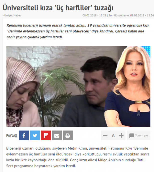 benimle evlenmezsen cinler seni öldürecek