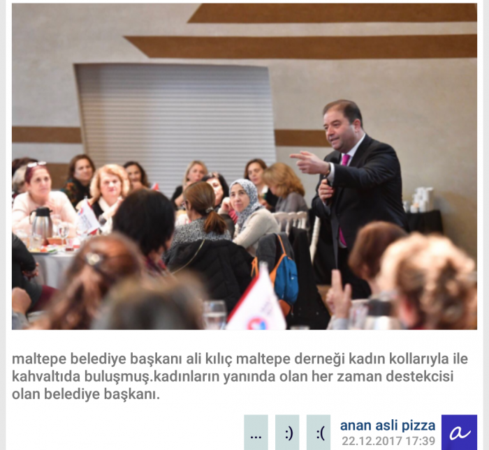 maltepe belediyesinin sözlükteki trolleri