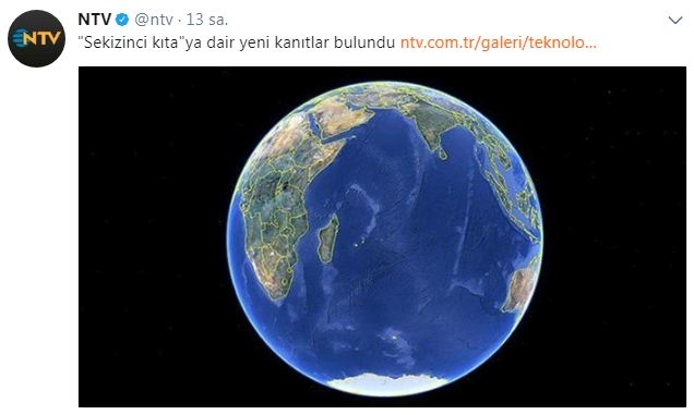sekizinci kıtaya dair yeni kanıtlar bulundu