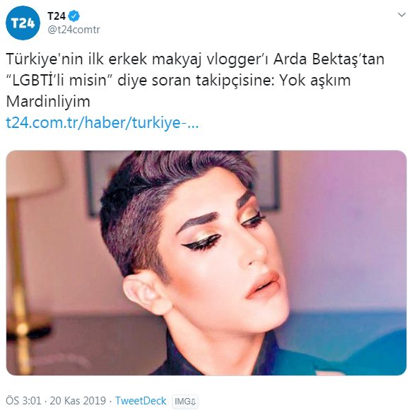 lgbti li misin sorusuna hayır mardinliyim demek
