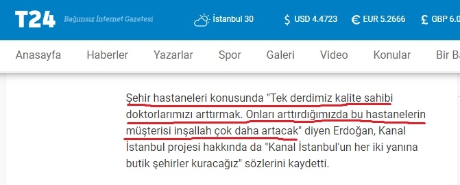 seçim sonrası hastanelerin müşteri sayısı artacak