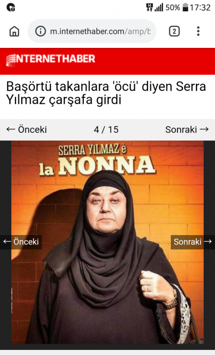 serra yılmazın çarşafa girmesi