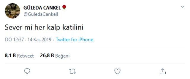 sevgilisi tarafından öldürülen kızın son twiti