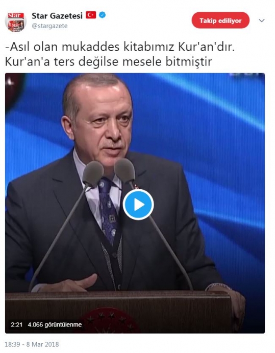 asıl olan mukaddes kitabımız kuran dır