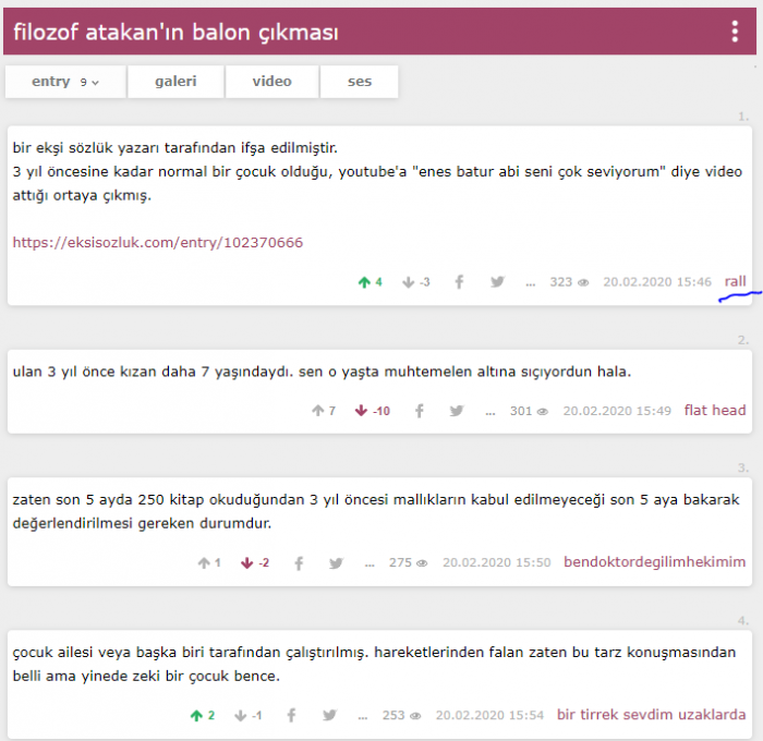 çocuklara tasallut olan ekşi sözlük yazarları