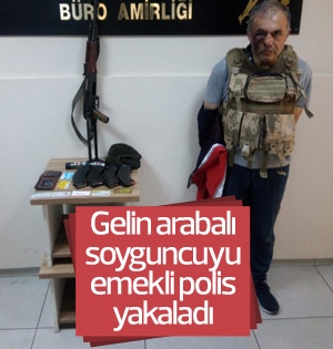 gelin arabası ile soyguna çıkmak