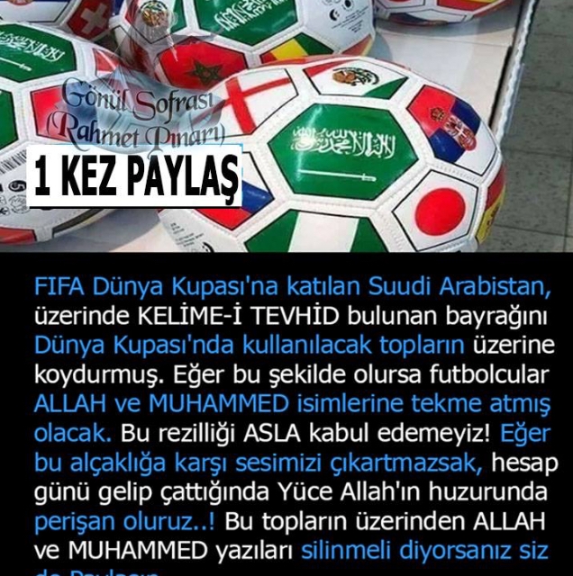 arabistan bayraklı top