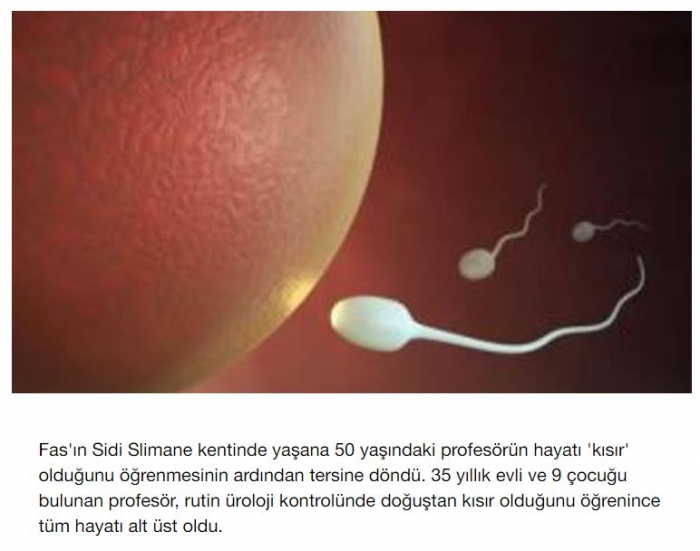 9 çocuğu olan adamın kısır olduğunu öğrenmesi