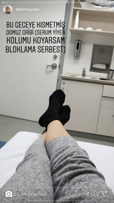 didem soydan ın domuz gribine yakalanması