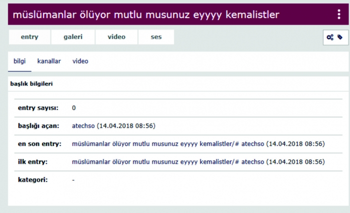 müslümanlar ölüyor mutlu musunuz eyyyy kemalistler
