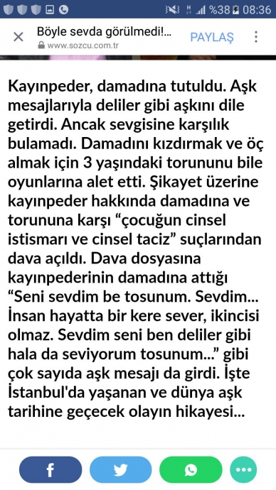 damadına aşık olan kayınbaba