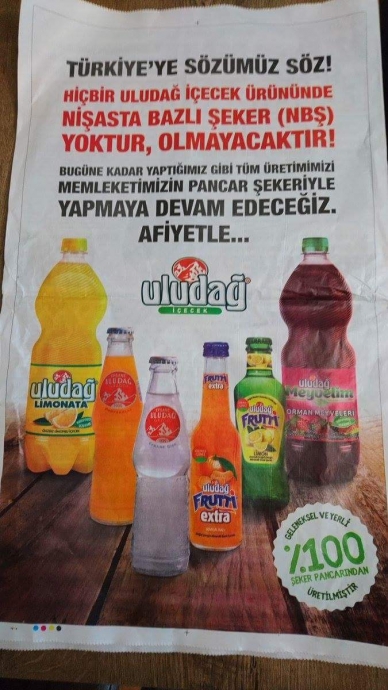 uludağ ın pancar ve pancar şekerine sahip çıkması