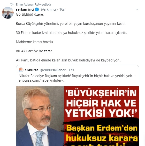 emin adanur ve zall ın bursa bş başkanı ile savaşı